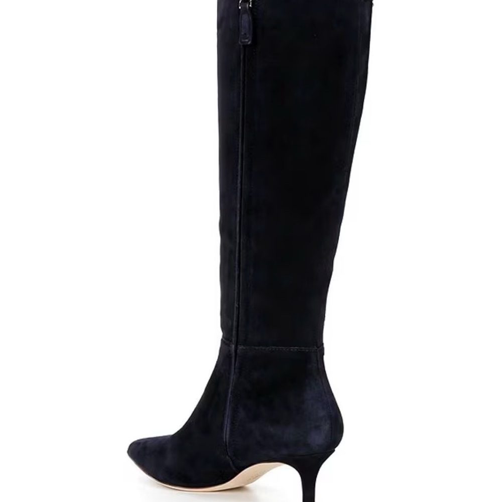 Ralph Lauren Black High Boots Size 9B